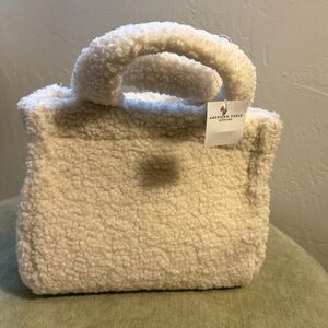 NWT American Eagle Sherpa Purse